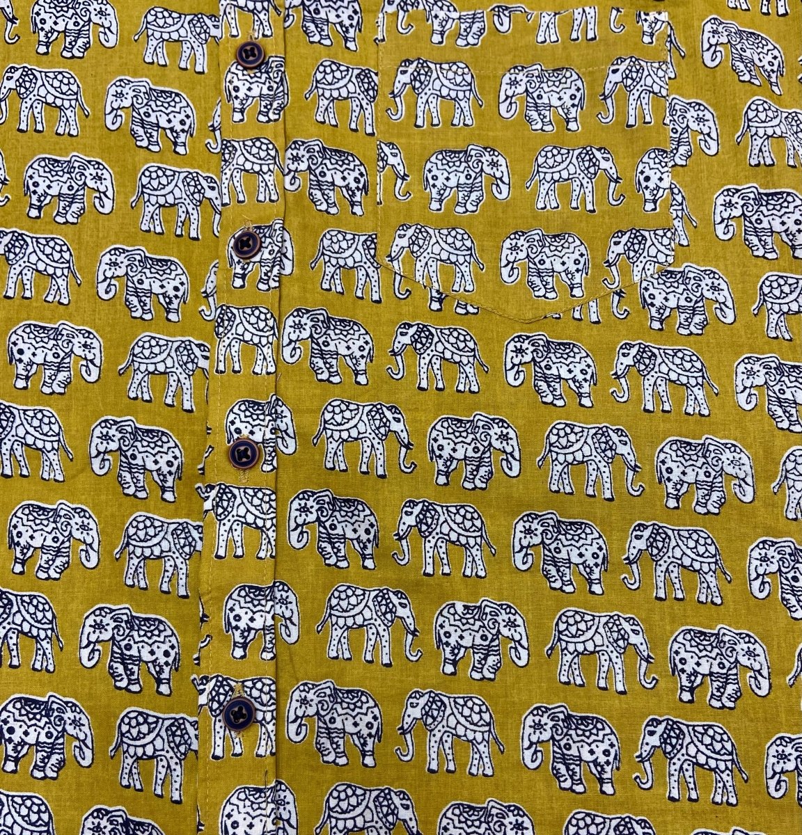 Sanganeri Pure Cotton Men’s Shirt - Yanchi