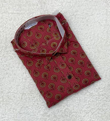 Sanganeri Pure Cotton Men’s Shirt - Yanchi