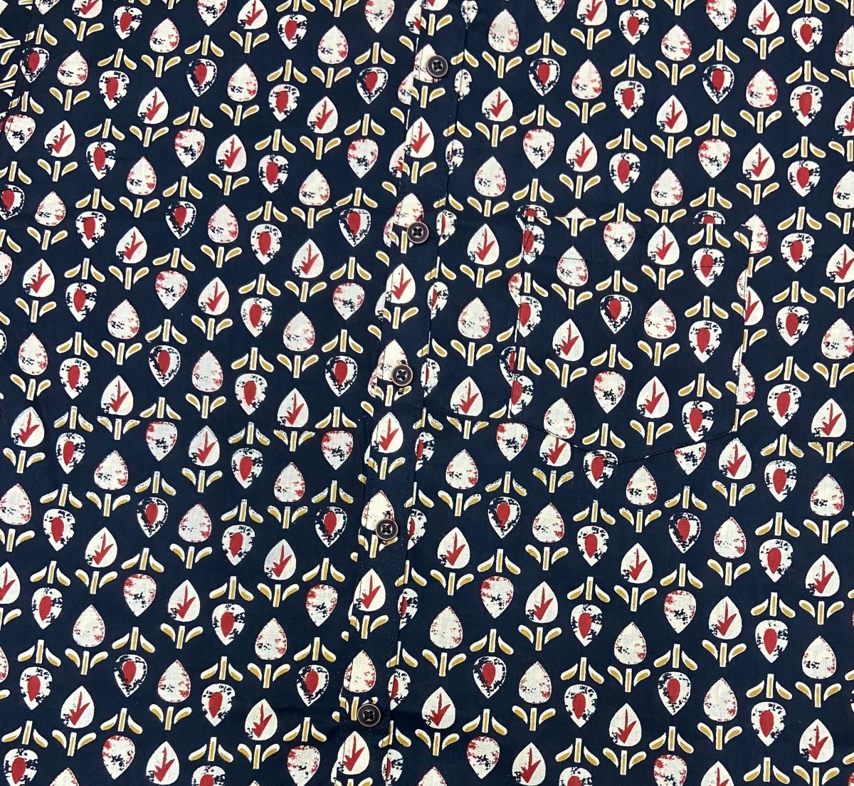 Sanganeri Pure Cotton Men’s Shirt - Yanchi