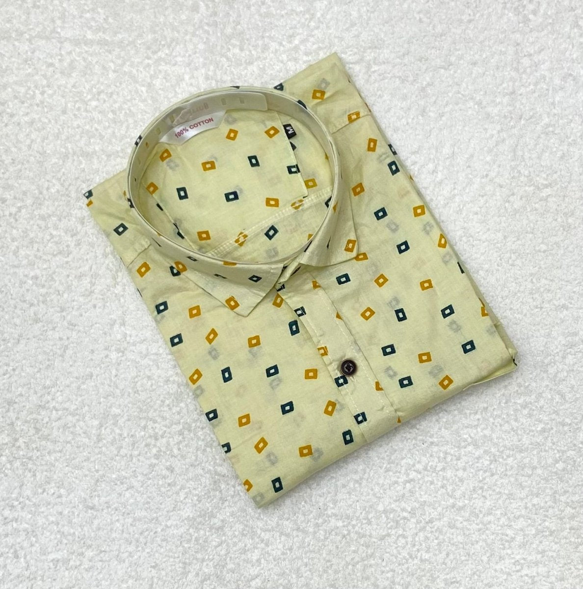 Sanganeri Pure Cotton Men’s Shirt - Yanchi