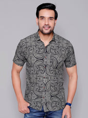 Sanganeri Pure Cotton Men’s Shirt - Yanchi