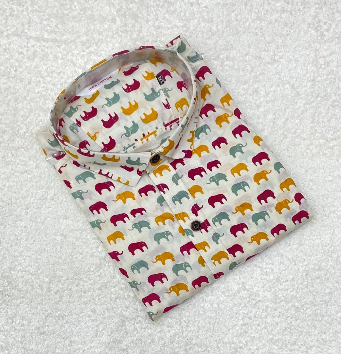 Sanganeri Pure Cotton Men’s Shirt - Yanchi