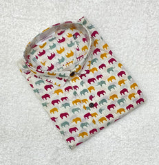 Sanganeri Pure Cotton Men’s Shirt - Yanchi