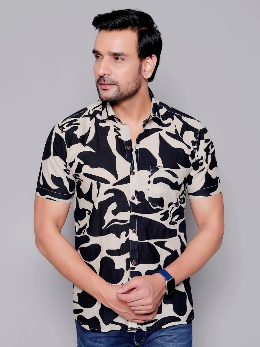 Sanganeri Pure Cotton Men’s Shirt - Yanchi