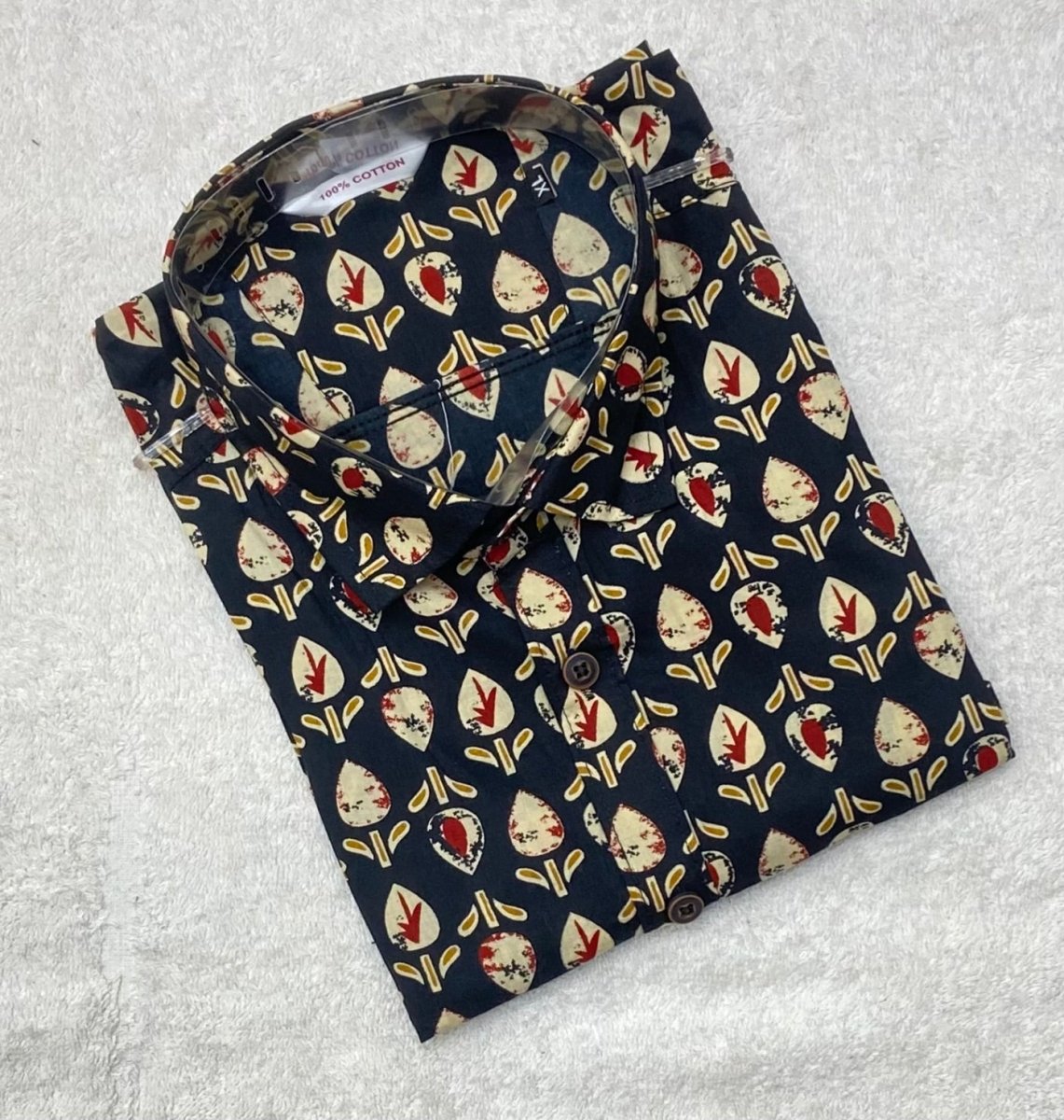 Sanganeri Pure Cotton Men’s Shirt - Yanchi