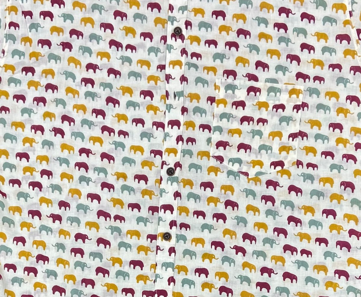 Sanganeri Pure Cotton Men’s Shirt - Yanchi