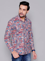 Sanganeri Pure Cotton Men’s Shirt - Yanchi
