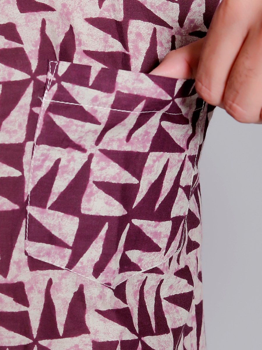 Sanganeri Pure Cotton Men’s Shirt - Yanchi
