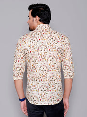 Sanganeri Pure Cotton Men’s Shirt - Yanchi