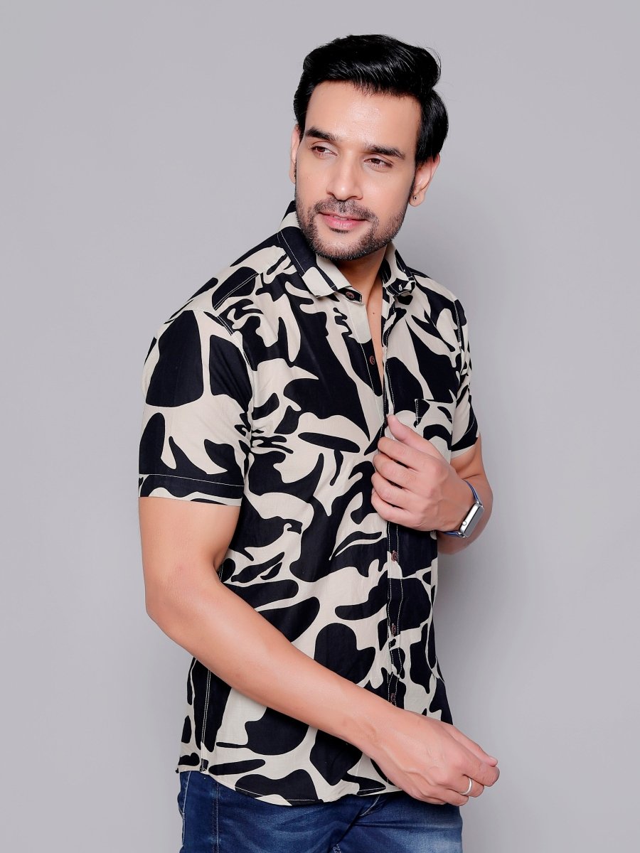 Sanganeri Pure Cotton Men’s Shirt - Yanchi
