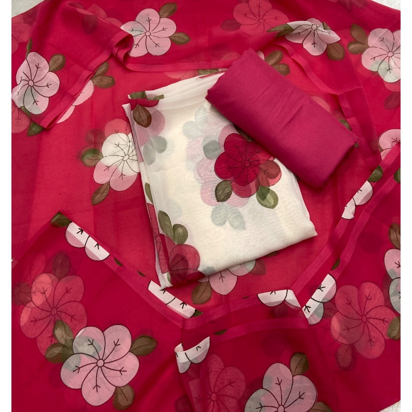 Radiant Georgette Suit Set