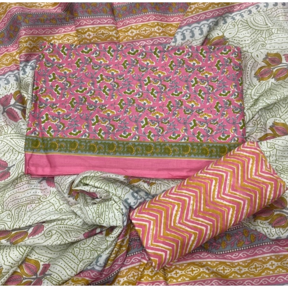 Celestial Pure Cotton Print Suit Set (Luxury Feel)