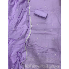 Premium Chikankari Pure Cotton Suit Set