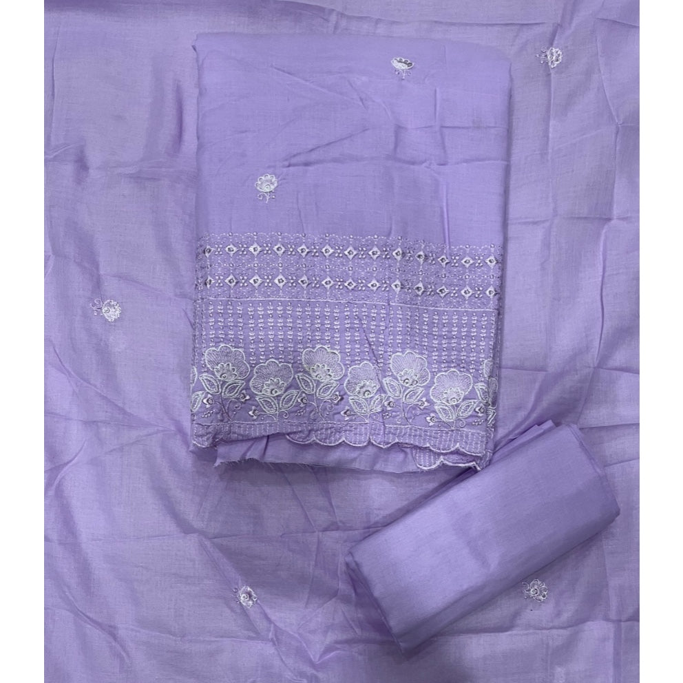 Premium Chikankari Pure Cotton Suit Set