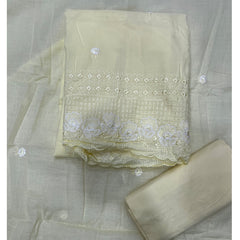 Premium Chikankari Pure Cotton Suit Set