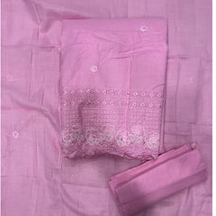 Premium Chikankari Pure Cotton Suit Set