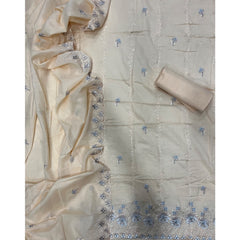 Premium Chikankari Pure Cotton Suit Set
