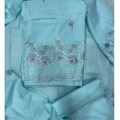 Premium Chikankari Pure Cotton Suit Set
