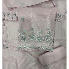 Premium Chikankari Pure Cotton Suit Set