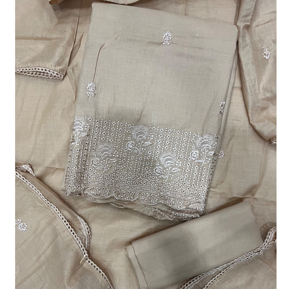 Premium Chikankari Pure Cotton Suit Set