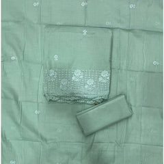 Premium Chikankari Pure Cotton Suit Set