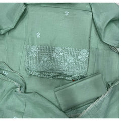 Premium Chikankari Pure Cotton Suit Set