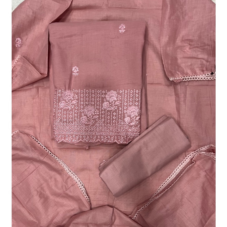 Premium Chikankari Pure Cotton Suit Set