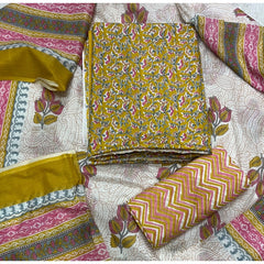 Celestial Pure Cotton Print Suit Set (Luxury Feel)
