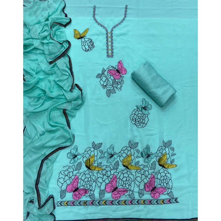 Radiant Georgette Suit Set