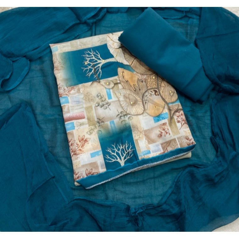 Elegant Work Pure Cotton Suit Set