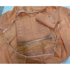 Premium Chikankari Pure Cotton Suit Set