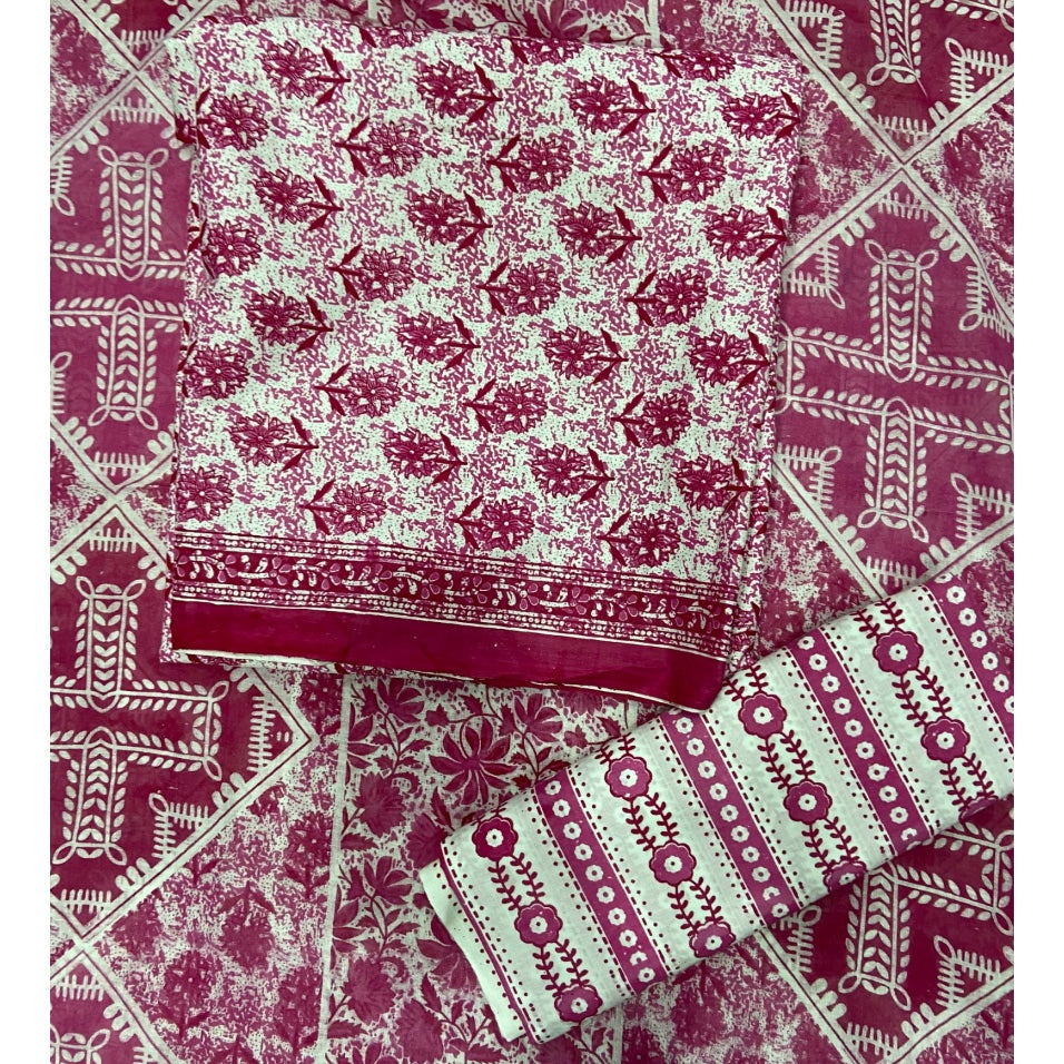 Celestial Pure Cotton Print Suit Set (Luxury Feel)
