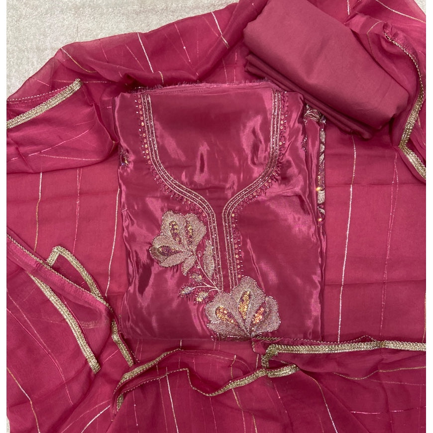 Classy Organza suit set
