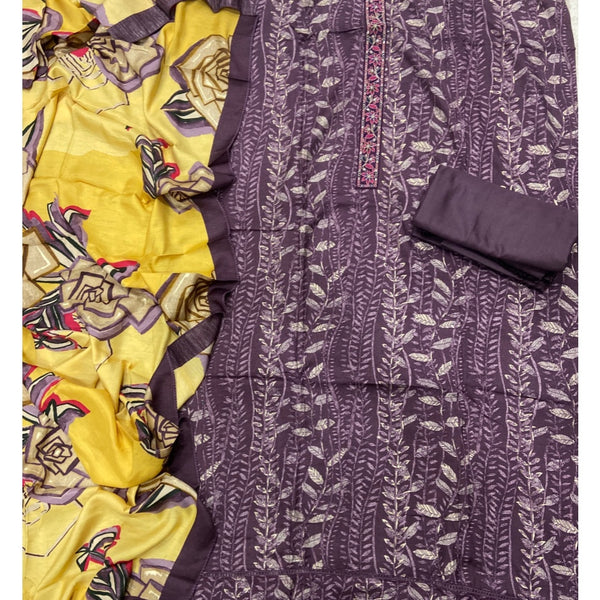 Premium Muslin Printed Suit Set