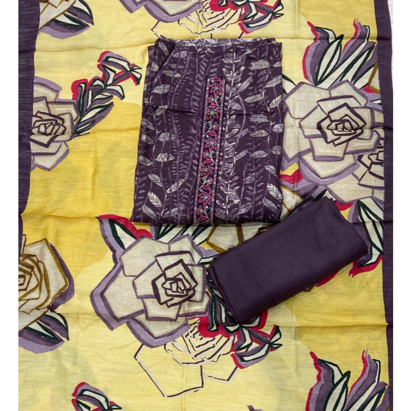 Premium Muslin Printed Suit Set