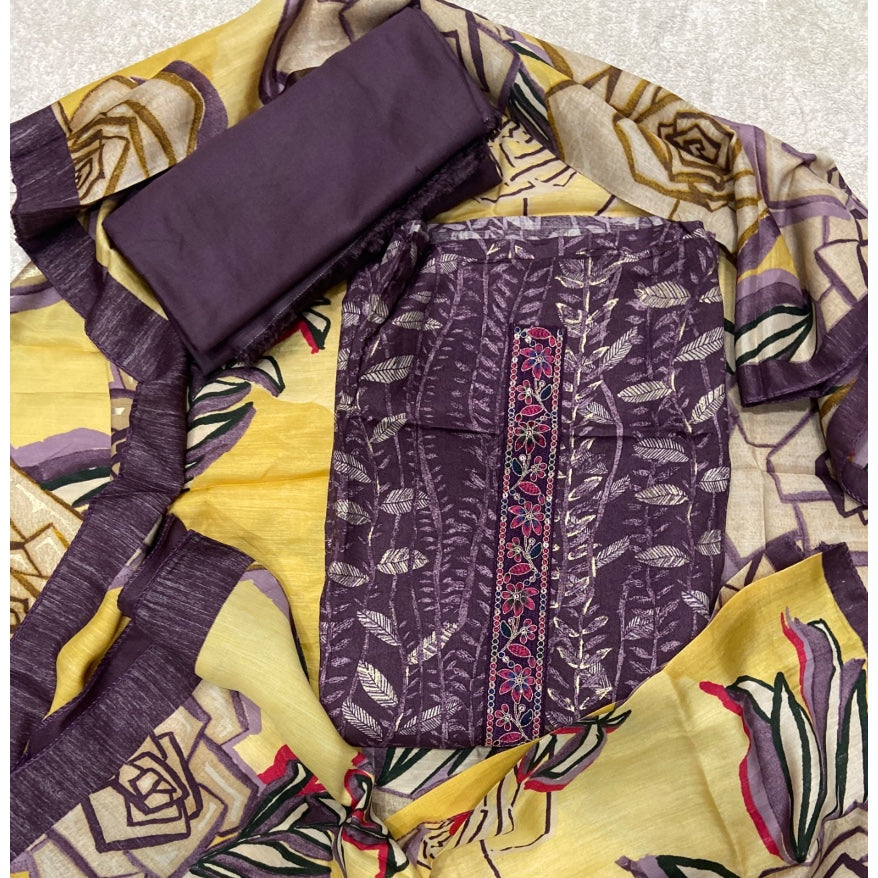 Premium Muslin Printed Suit Set
