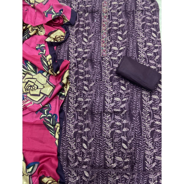 Premium Muslin Printed Suit Set