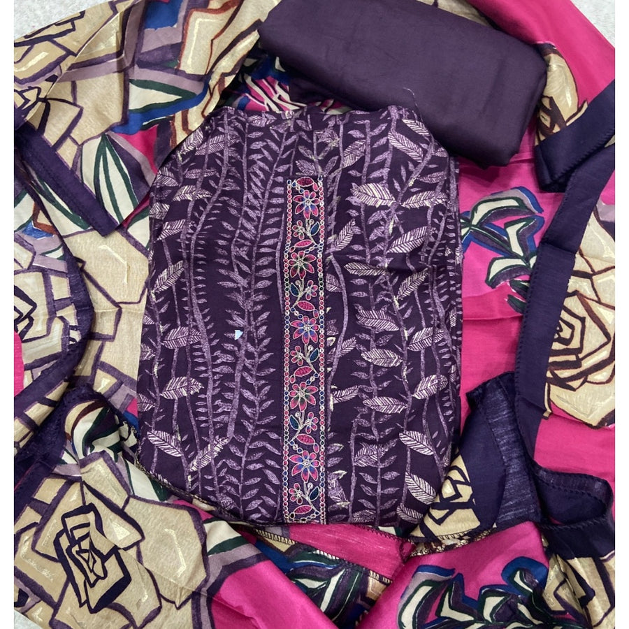 Premium Muslin Printed Suit Set