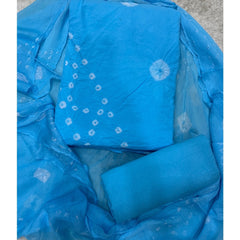 Pure Bandhej Cambric Cotton Suit Set