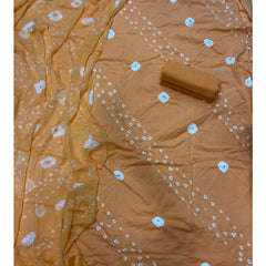 Pure Bandhej Cambric Cotton Suit Set