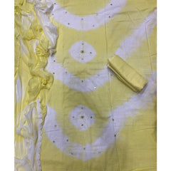 Pure Bandhej Cambric Cotton Suit Set