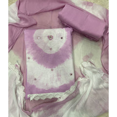 Pure Bandhej Cambric Cotton Suit Set