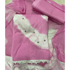 Pure Bandhej Cambric Cotton Suit Set