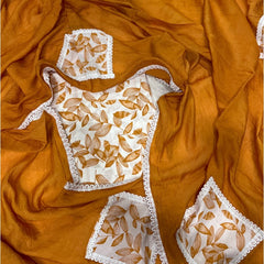 Cambric Cotton Print Suit Set
