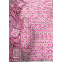 Cambric Cotton Print Suit Set