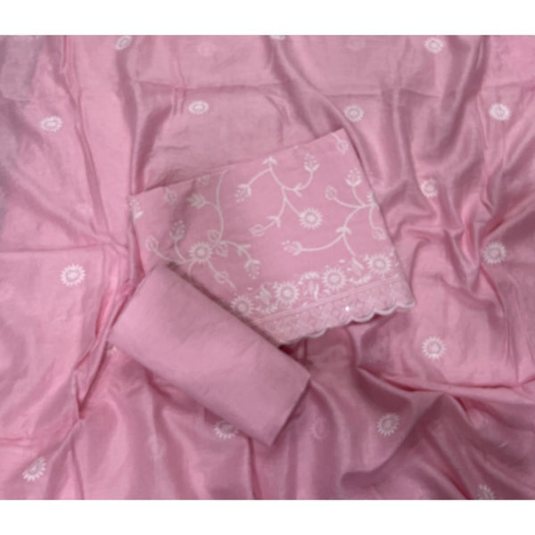 Premium Chikankari Pure Cotton Suit Set