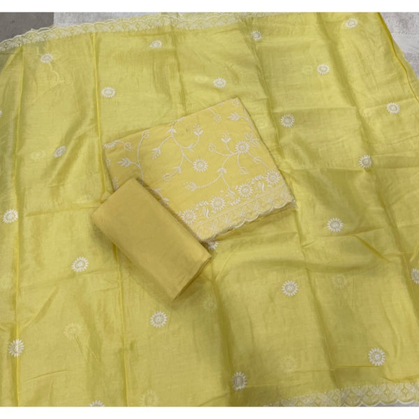 Premium Chikankari Pure Cotton Suit Set