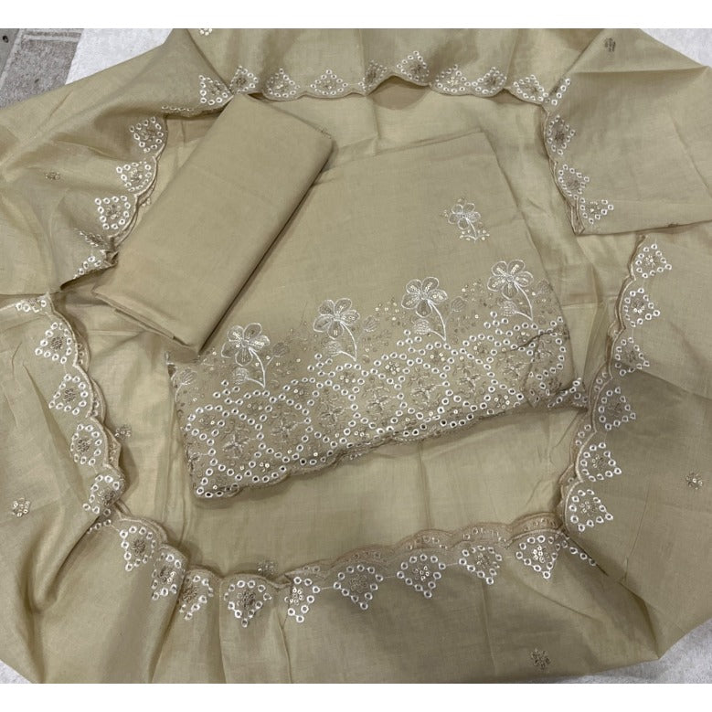 Premium Chikankari Pure Cotton Suit Set