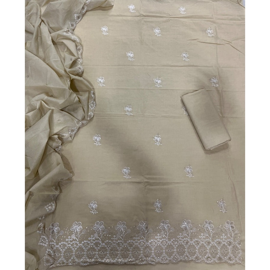 Premium Chikankari Pure Cotton Suit Set