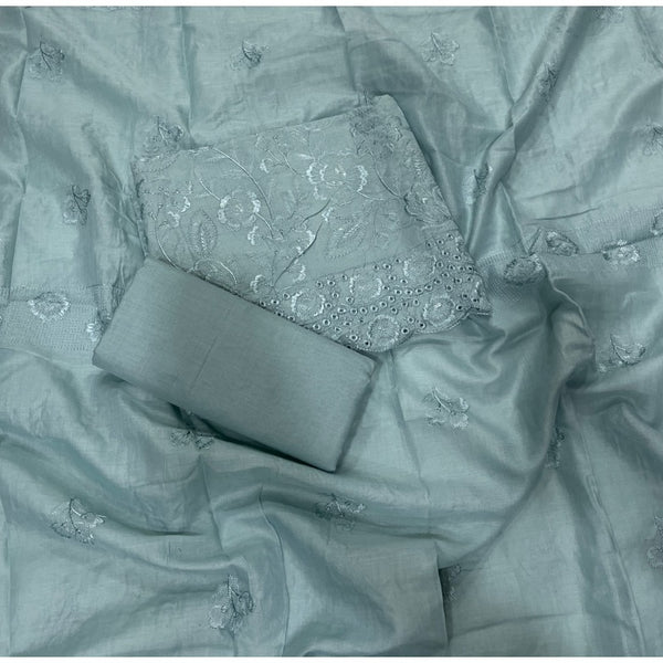 Premium Chikankari Pure Cotton Suit Set